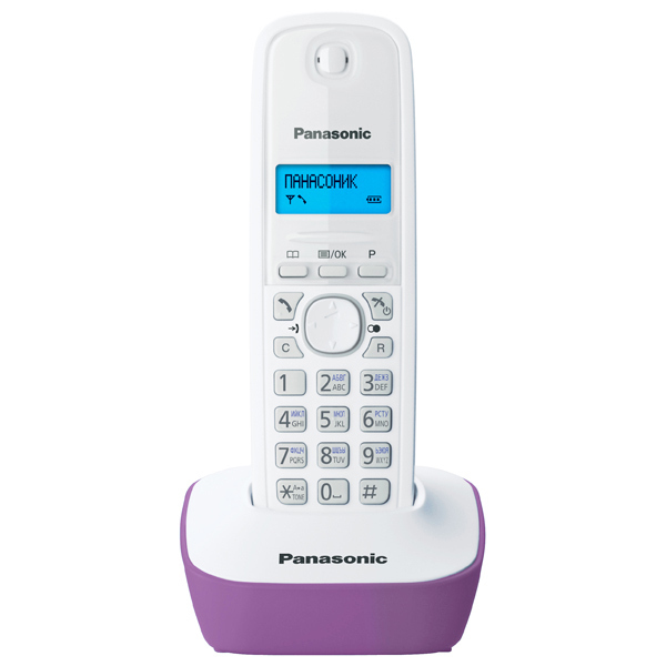 Радиотелефон PANASONIC KX-TG 1611 F сиреневый