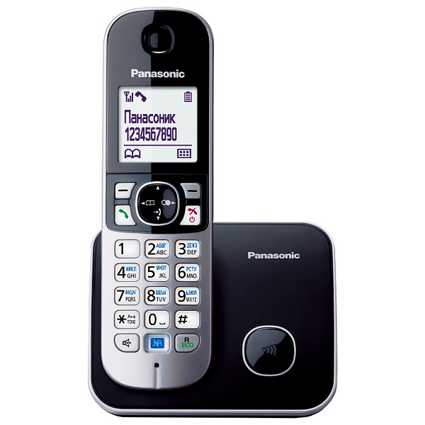 Радиотелефон PANASONIC KX-TG 6811 B чёрный