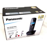 Радиотелефон PANASONIC KX-TG 1611 RUR красный