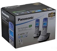 Радиотелефон PANASONIC KX-TG 2512 RUN платина