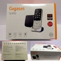 Радиотелефон GIGASET SL450 SYS серебристый упаковка