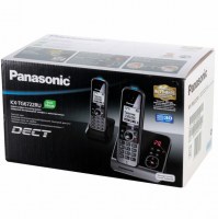 Радиотелефон PANASONIC KX-TG 6722 RUB чёрный