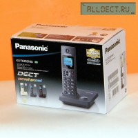 Радиотелефон PANASONIC KX-TG 7851 RU JWB (3 трубки в комплекте)