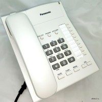 Телефон проводной PANASONIC KX-TS 2382 RUW белый