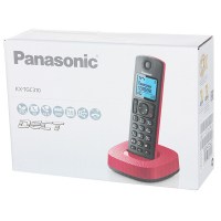 Радиотелефон PANASONIC KX-TGC 310 RUR чёрно-красный