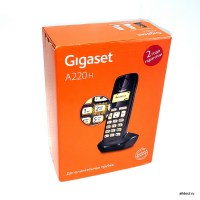 Дополнительная радиотрубка GIGASET A220 H чёрный