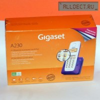 Радиотелефон GIGASET A230 сиреневый