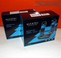 Радиотелефон ALCATEL SIGMA 260 DUO чёрный