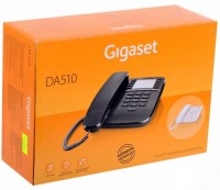 Телефон проводной GIGASET DA510 чёрный