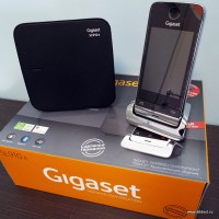 Радиотелефон GIGASET SL910A чёрный