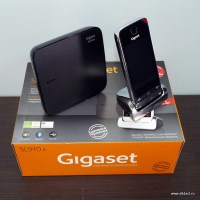 Радиотелефон GIGASET SL910A чёрный