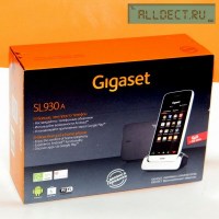 Радиотелефон GIGASET SL930A чёрный