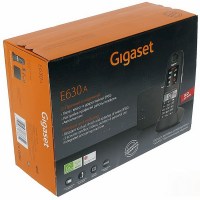 Радиотелефон GIGASET E630 A (Turtle) чёрный