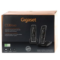 Радиотелефон GIGASET C530 DUO чёрный