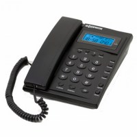 Телефон проводной АОН GOODWIN  Азов  TSV-2 антрацит/чёрный