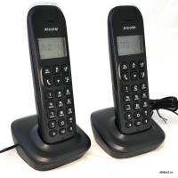Радиотелефон Alcatel  E132 DUO чёрный