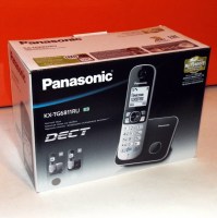 Радиотелефон PANASONIC KX-TG 6811 RUM серый мет.