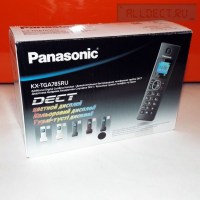 Радиотелефон PANASONIC KX-TG 7851 RU JWB (3 трубки в комплекте)