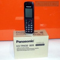 SIP-дополнительная радиотрубка PANASONIC KX-TPA 50 B9 чёрный