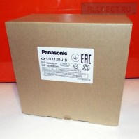 SIP-телефон проводной PANASONIC KX-UT 113 RUB чёрный