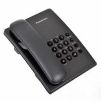 Телефон проводной PANASONIC KX-TS 2350 RUT титан