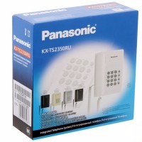 Телефон проводной PANASONIC KX-TS 2350 RUB чёрный