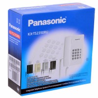 Телефон проводной PANASONIC KX-TS 2350 RUS серебро