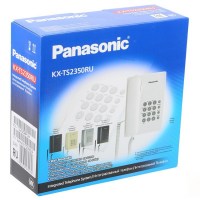 Телефон проводной PANASONIC KX-TS 2350 RUW белый