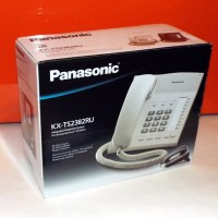 Телефон проводной PANASONIC KX-TS 2382 RUB чёрный