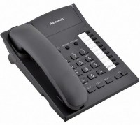 Телефон проводной PANASONIC KX-TS 2382 RUB чёрный