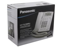 Телефон проводной PANASONIC KX-TS 2388 RUB чёрный