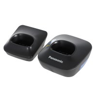 Радиотелефон Panasonic KX-TG1612RUH чёрно-серый