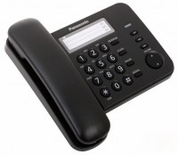 Телефон проводной PANASONIC KX-TS 2352 RUB чёрный