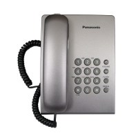 Телефон проводной PANASONIC KX-TS 2350 RUS серебро