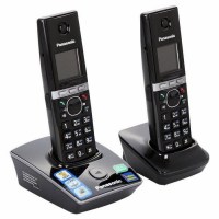 Радиотелефон PANASONIC KX-TG 8052 RUB чёрный