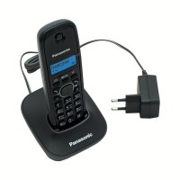 Радиотелефон PANASONIC KX-TG 1611 RUH чёрно-серый