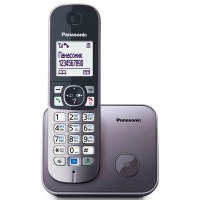 Радиотелефон PANASONIC KX-TG 6811 RUM серый мет.