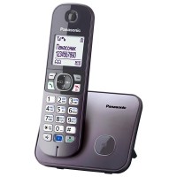 Радиотелефон PANASONIC KX-TG 6811 RUM серый мет.