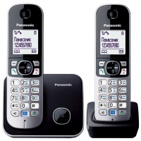 Радиотелефон PANASONIC KX-TG 6812 чёрный