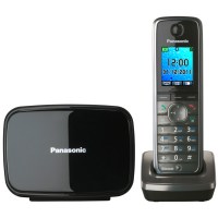 Радиотелефон PANASONIC KX-TG 8611 RUM серый мет.