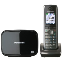 Радиотелефон PANASONIC KX-TG 8621 RUM серый мет.