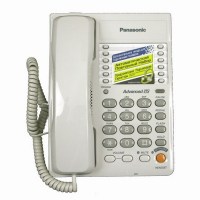 Телефон проводной PANASONIC KX-TS 2363 RUW белый