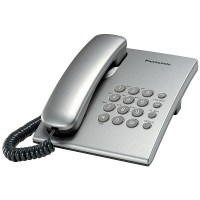 Телефон проводной PANASONIC KX-TS 2350 RUS серебро