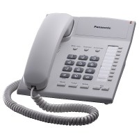 Телефон проводной PANASONIC KX-TS 2382 RUW белый