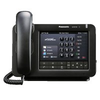 IP видеотелефон PANASONIC KX-UT 670 RUB чёрный