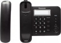 Телефон проводной PANASONIC KX-TS 2352 RUB чёрный