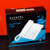 Телефон проводной ALCATEL T-22 белый