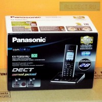 Радиотелефон PANASONIC KX-TG 8561 RUR красный