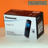 Дополнительная радиотрубка PANASONIC KX-TGA 641 RUM серый мет.