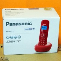 Радиотелефон PANASONIC KX-TGB 210 RUR красный